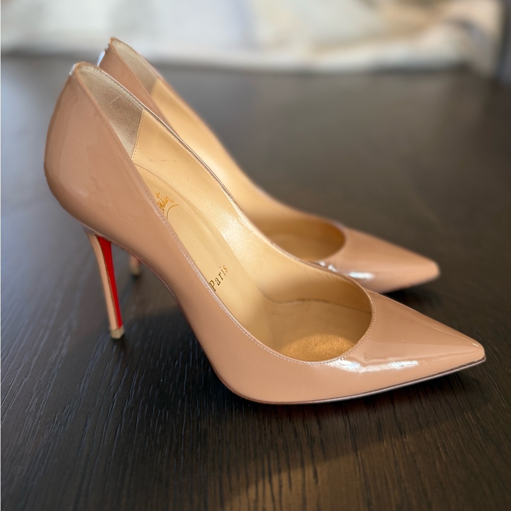 Christian Louboutin Patent Calfskin Pigalle Pumps